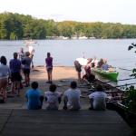 Ruderboote Tegelort am Steg 2011