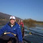 Ruderer im Weserbergland Winter2011