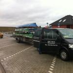 Anreise Bootstransport nach Budapest Donau 2012