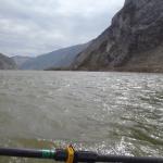 Engstelle hinter Golubac Donau 2012