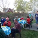 Grillen in Dombori Donau 2012