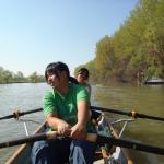 Ruderzweier auf der Tamis Donau 2012