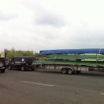 Serbische Grenze Donau 2012