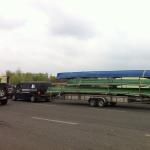 Serbische Grenze Donau 2012