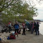 Boote ausheben Donau 2012