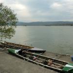Boote lagern Donau 2012