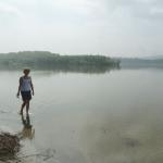Elina am Strand Donau 2012