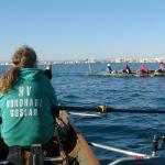 Ruderboot vor Carnon Camargue 2012