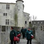 Ruderer auf der Festungsmauer Camargue 2012