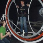 Jens beim Astronautentest 2012