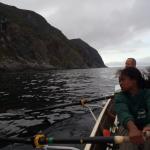 Steilkueste Mageroya Zweier mit Steuermann Porsangenfjord 2012