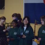 Kinderklasse weiblich Gold Silber Bronze