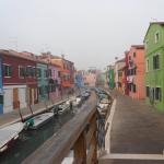 Burano Boote im Kanal Venedig 2013