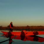 Gondel auf der Lagune Venedig 2012