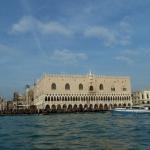 Markusplatz vom Ruderboot aus Venedig 2013