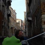 Nebenkanal es wird enger Venedig 2013