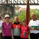 Wesermarathon 2012 Erwachsnenvierer