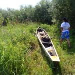 Boot im Gestruepp Weichsel 2013