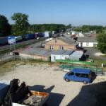 Grenzuebergang Dorohusk Bootsanhaenger Bug 2013