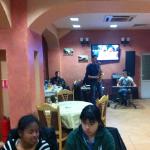 Abendessen Turnu Severin Donau 2013