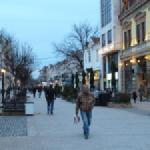 Fussgaengerzone Ruse Donau 2013