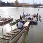 Steganlegen yachtclub Ruse Donau 2013