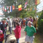Zuschauer beim Drachenboot-Rudercup 2013