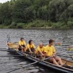 Gorki Schule Lehrermannschaft Drachenboot-Rudercup 2013