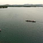 Ruderer vor der Sibeniker Festung 2013