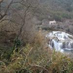 krka faelle von oben kroatien 2013