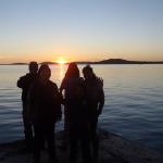 Sonnenuntergang in Jadrija Kroatien 2013