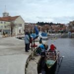 Zaton im Hafen Kroatien 2013