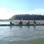 Ruderer auf dem Niederrhein 2013