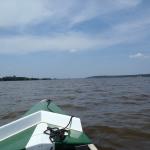 auf dem Stausee Weichsel 2013