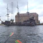 touristen schaluppe weichsel 2013