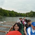 Kirchboot auf dem Pohlesee Schleusenfest 2013