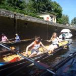 Schleuse Pinnow Altruppin-Wanderfahrt 2014