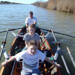 Ruderer im Februar Camargue 2014