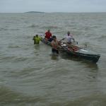 Anlegen in Sarichoi 2014