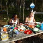 ruderer auf hietasaari saimaa 2014