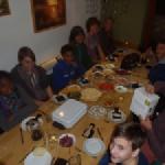 abendessen in maslenica silvester 2014