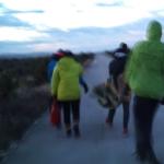 rueckweg von obrovac silvester 2014