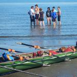 Badestrand an der Adria Po 2014