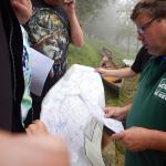 Streckenplanung im Nebel Po 2014