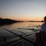 auf dem weg nach Hause sonnenuntergang Po 2014