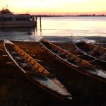 ruderboote in punta sabbioni 2014