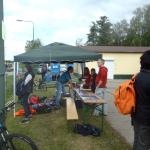 Infostand des Ruderclub KST auf dem Schleusenfest kleinmachnow 2014