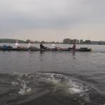 Erwachsenen-Vierer auf dem Trebelsee 2014