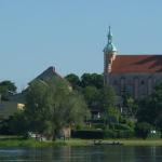 Pyzdry Ruderboot auf der Warthe 2014