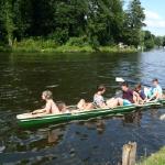 Badeboot bei Kuddel Dahme 2015